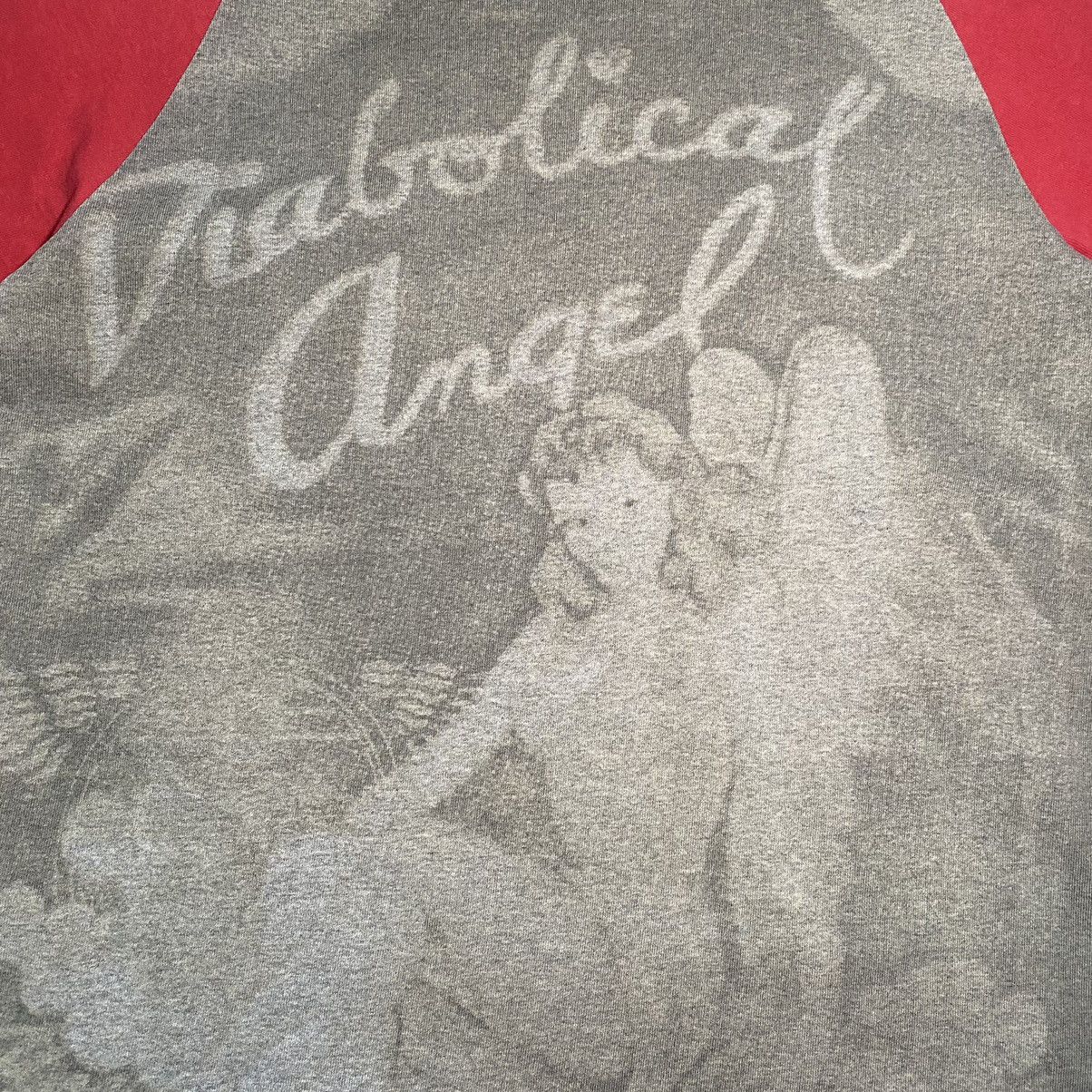 Japanese Brand FREE RAGE DIABOLICAL ANGEL JAPANESE BRAND T SHIRT Size US L / EU 52-54 / 3 - 6 Thumbnail