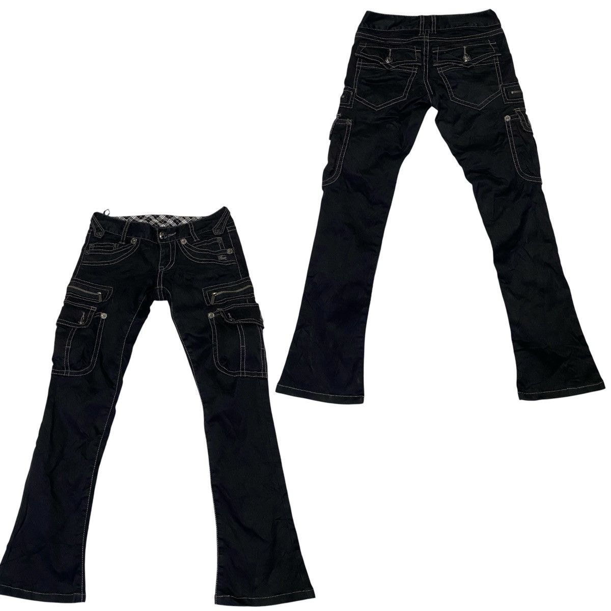 Burberry Burberry multi pocket cargo flare pants Size 28" / US 6 / IT 42 - 1 Thumbnail