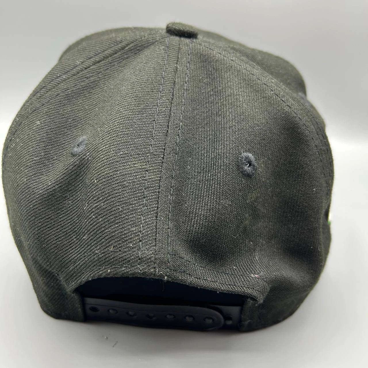 New Era Los Angeles LA Angels Hat Men Black Embroidered Snap Back Size ONE SIZE - 6 Thumbnail