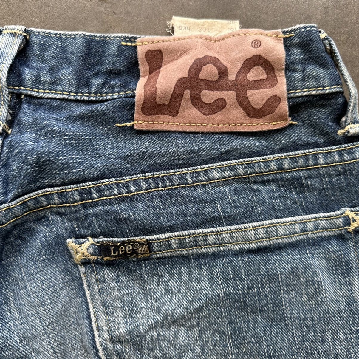 Japanese Brand Vintage LEE Rider FLARE Bootcut Distressed Denim Jean Pant Size US 29 - 13 Thumbnail