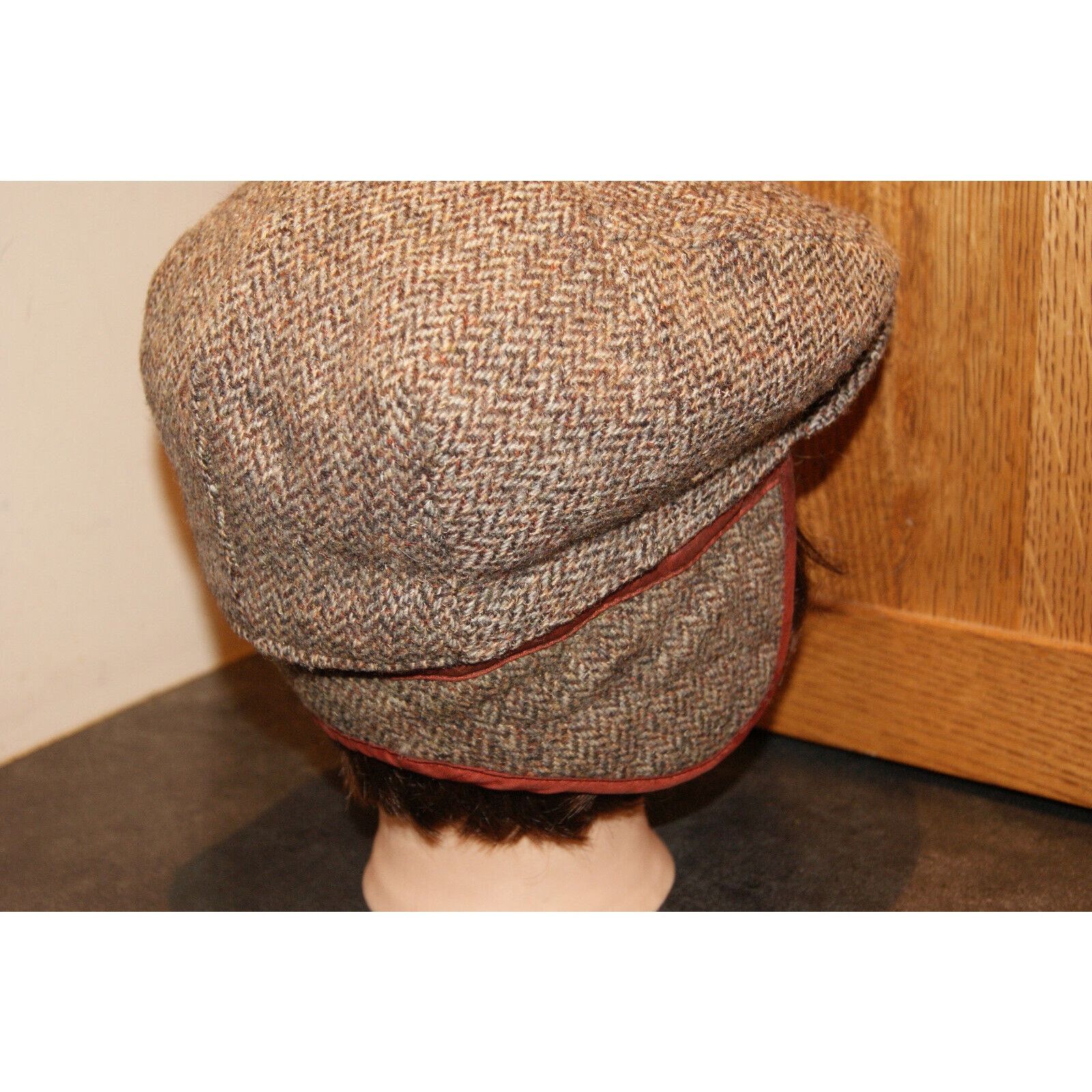 Other VTG Tweed Cap Hat Newsboy Brown Wool Thinsulate Mens M USA Size ONE SIZE - 7 Thumbnail