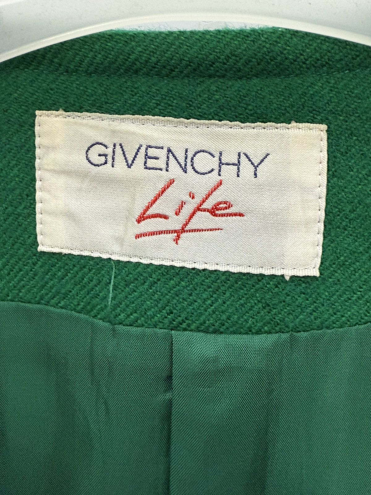 Givenchy 🔥 GIVENCHY Life DOUBLE BREASTED COLLARLESS COAT Size M / US 6-8 / IT 42-44 - 7 Thumbnail