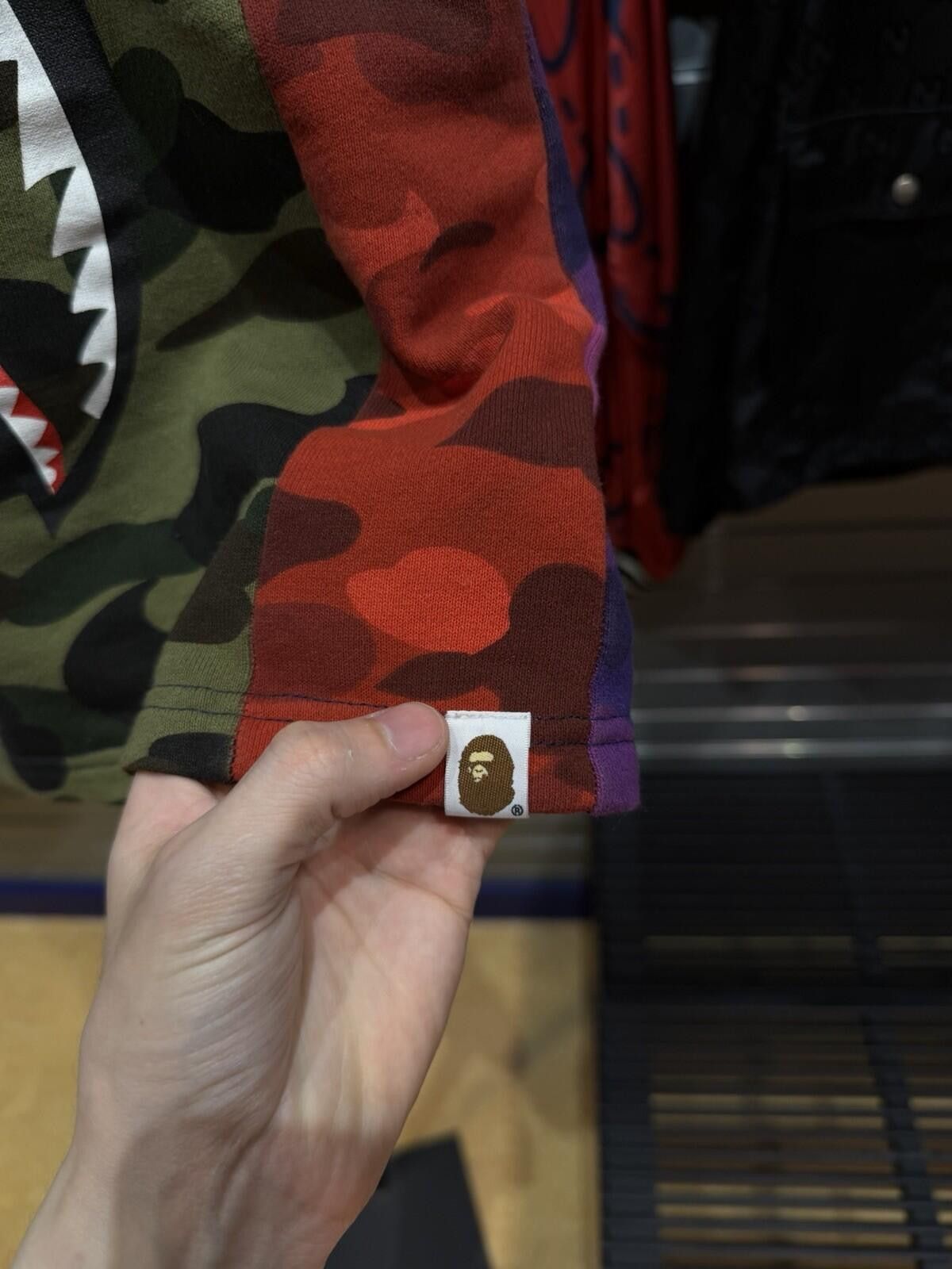 Other A Bathing Ape Shark Camo Cotton Sweat Shorts Small Size US 30 / EU 46 - 8 Thumbnail