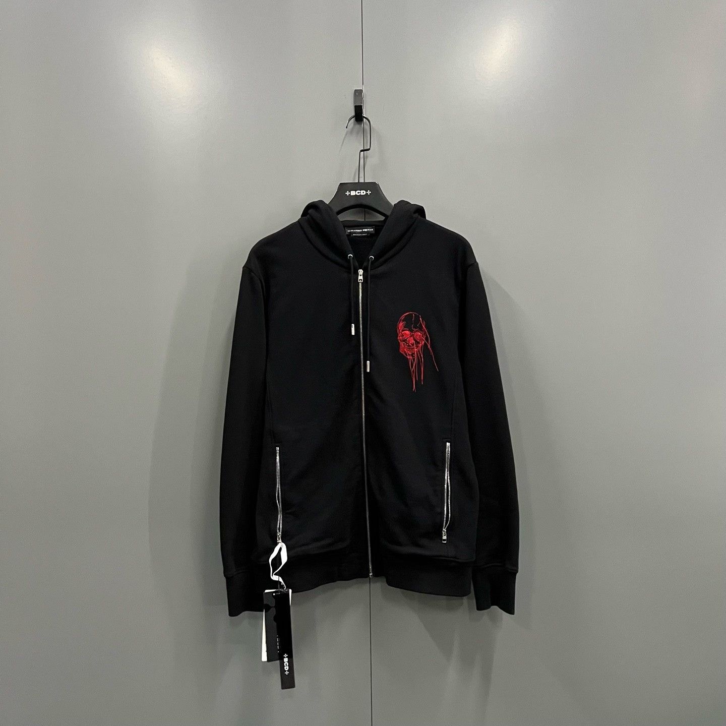 Alexander McQueen Alexander McQueen Embroidered Hoodie l Men Size US L / EU 52-54 / 3 - 1 Thumbnail