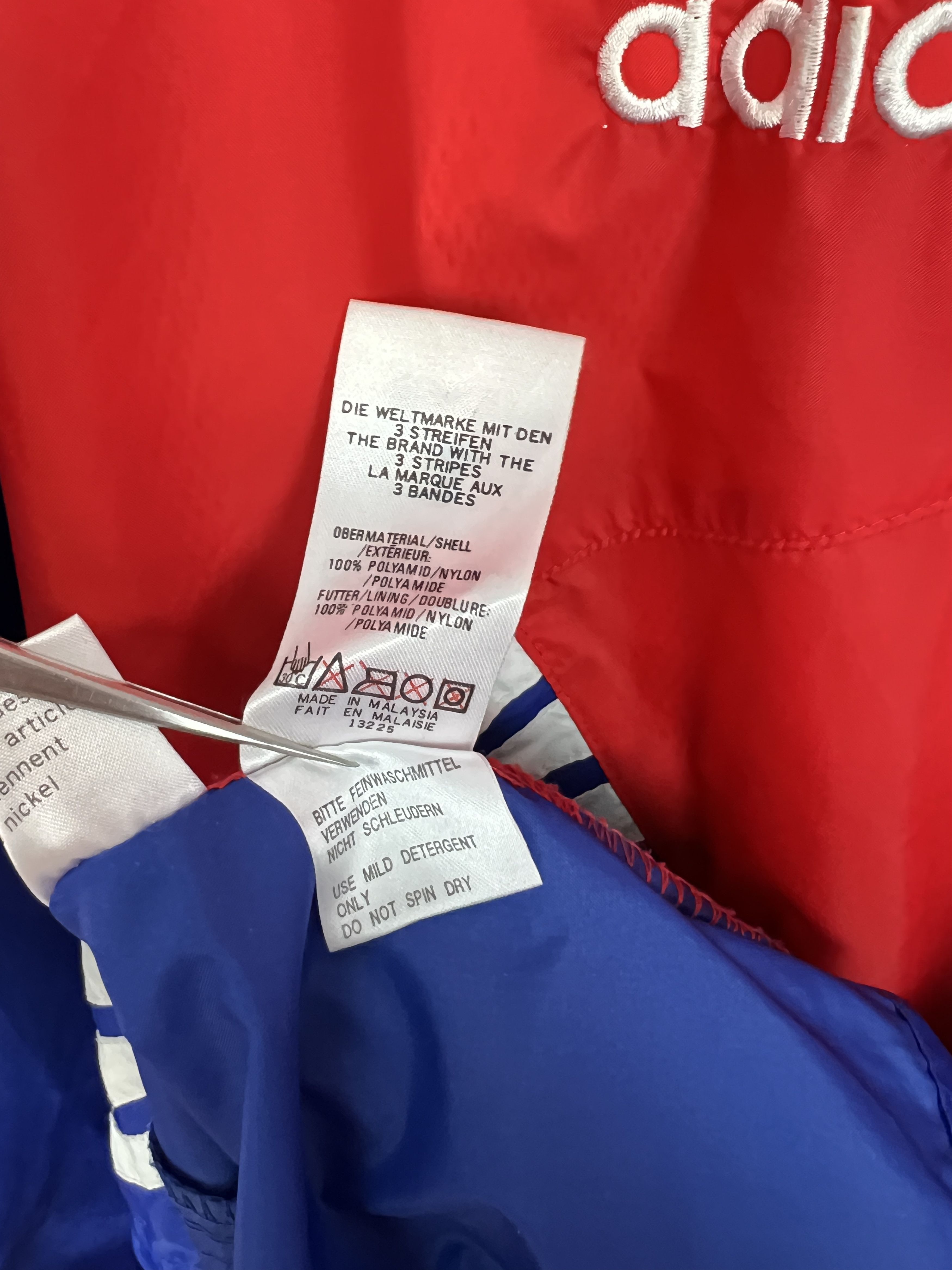 Adidas Vintage 90's Adidas Bayern Munich Football Jacket Soccer Size US XL / EU 56 / 4 - 10 Thumbnail
