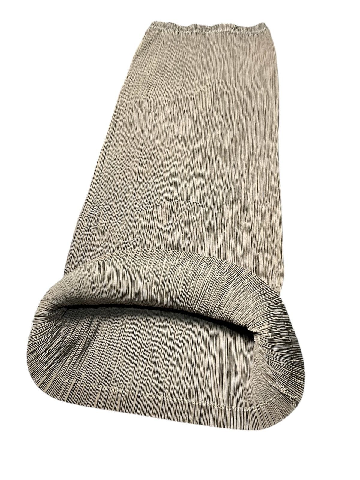 Homme Plisse Issey Miyake × Issey Miyake × Pleats Please Issey Miyake VINTAGE ISSEY MIYAKE PLEATS PLEASE BROWN Size 31" - 3 Thumbnail