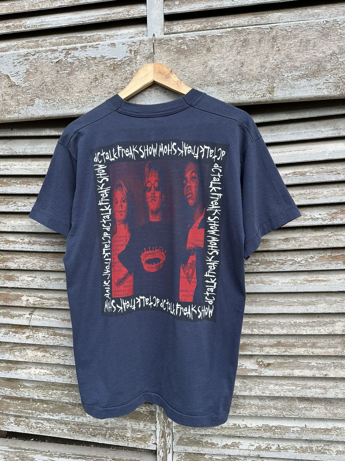 Band Tees 👹Vintage Dc Talk Freak Show Single Stitch Made In USA Size US L / EU 52-54 / 3 - 5 Thumbnail