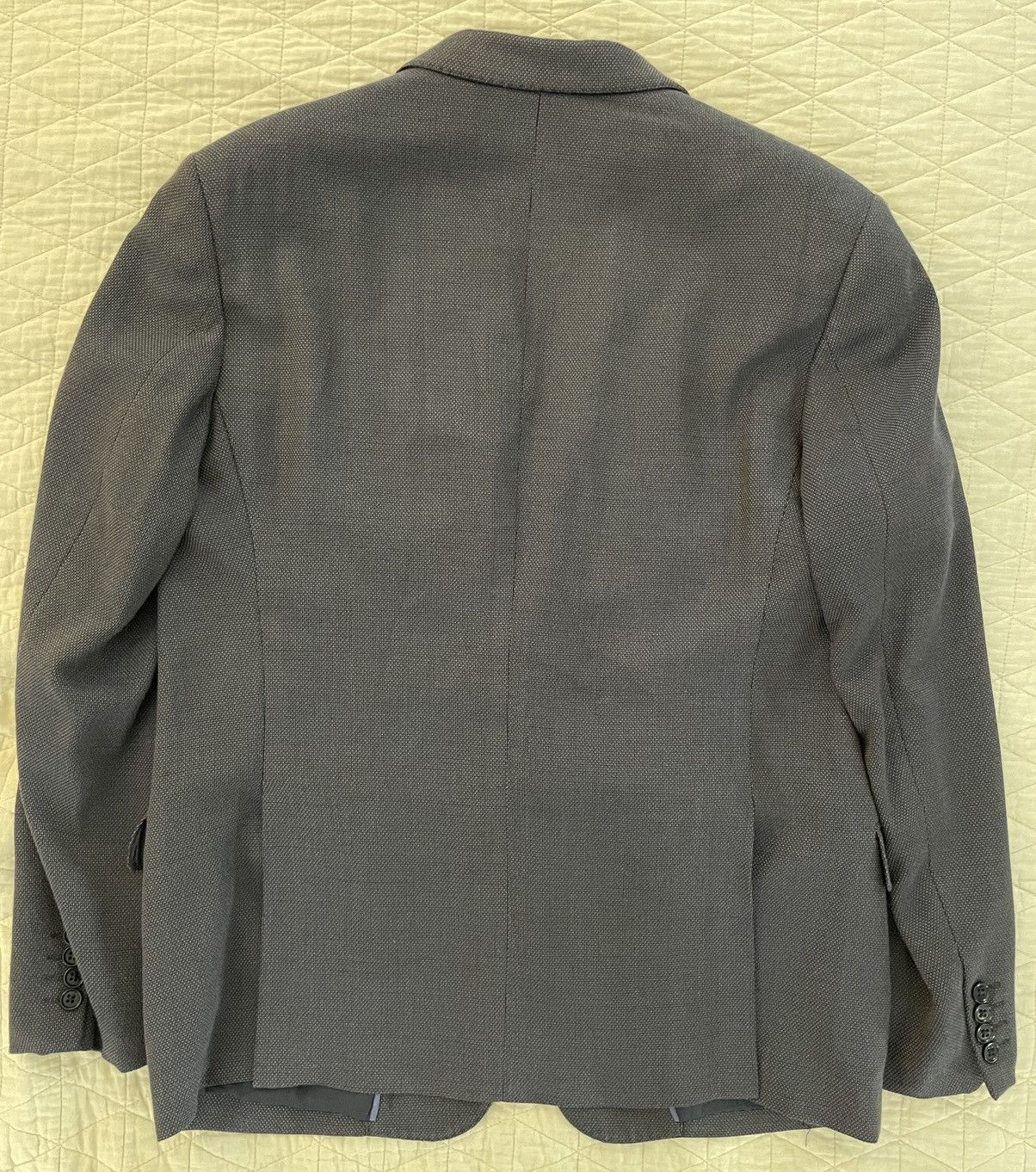 Armani Collezioni Iridescent Navy Nailhead Jacket Size 42R - 10 Thumbnail