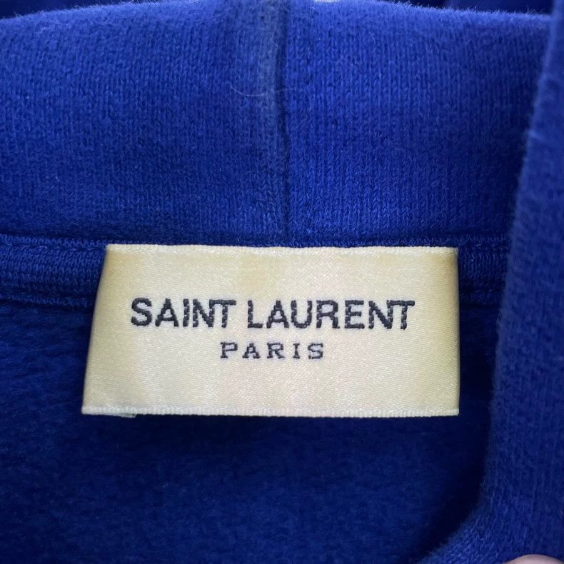 Yves Saint Laurent Saint Laurent Embroidered logo hoodie 2502-Nextarrow Size US XL / EU 56 / 4 - 4 Thumbnail