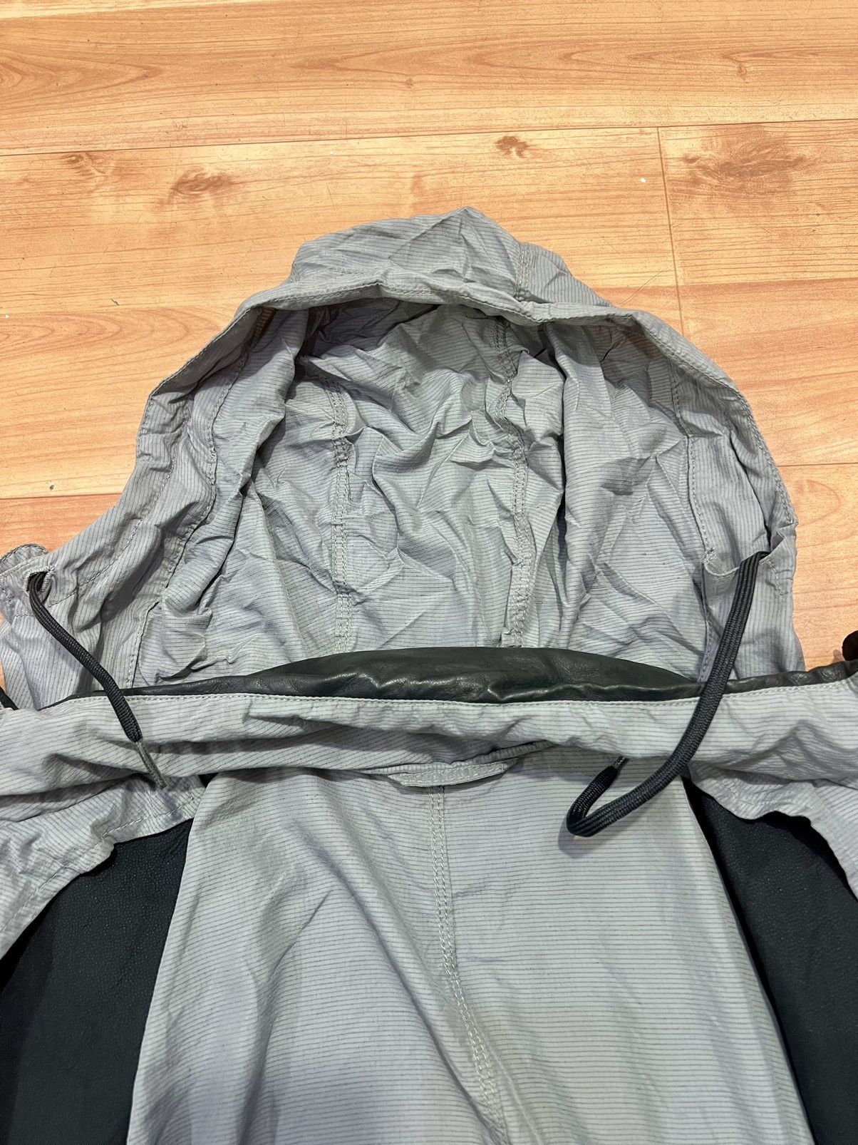 Emporio Armani Emporio Armani leather combination jacket Size US M / EU 48-50 / 2 - 7 Thumbnail