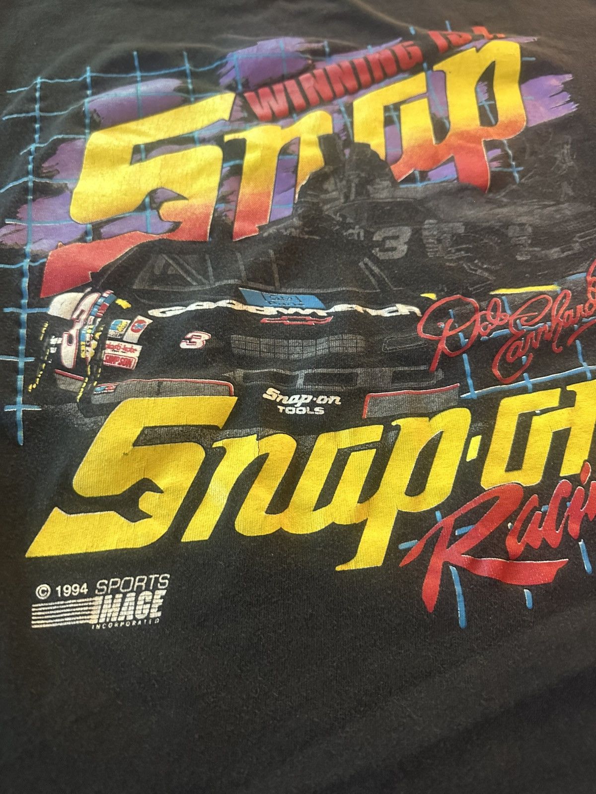 Other Dale Earnhardt snap-on racing shirt 1994 sports image Size US L / EU 52-54 / 3 - 2 Thumbnail