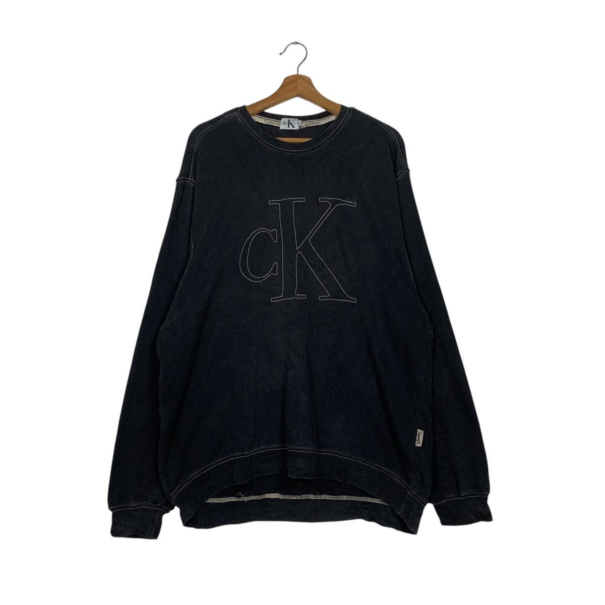Calvin Klein Calvin Klein Big Logo Crewneck Sweatshirt Size US L / EU 52-54 / 3 - 1 Thumbnail