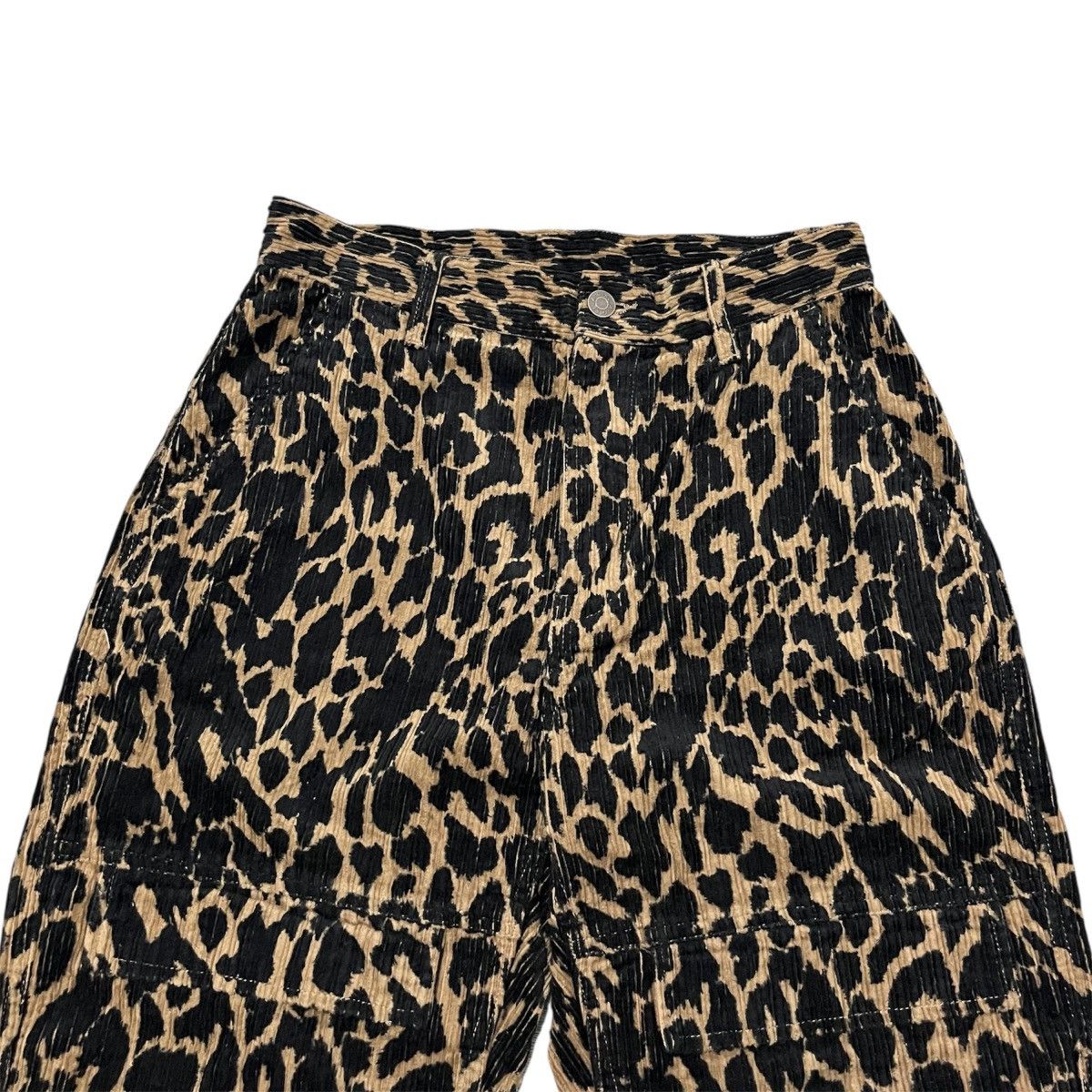 Japanese Brand X-GIRL Cargo Pocket Leopard Corduroy Pant Size US 26 / EU 42 - 6 Thumbnail