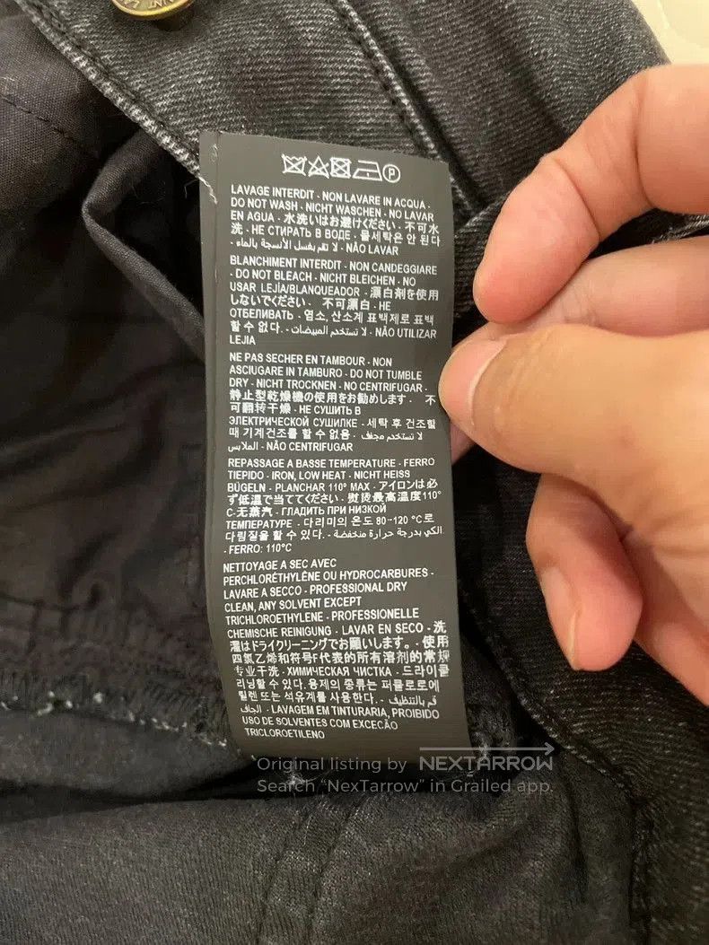 Saint Laurent Paris Saint Laurent D24 Black Denim Jeans. Size US 31 - 8 Thumbnail