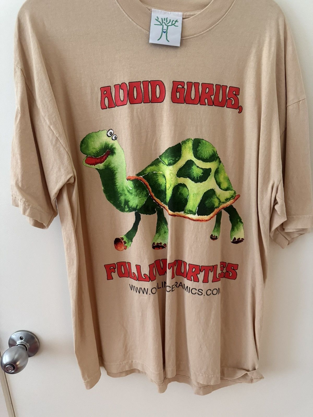 Online Ceramics “Avoid Gurus / Turtles” Online Ceramics Tee Size US L / EU 52-54 / 3 - 1 Thumbnail