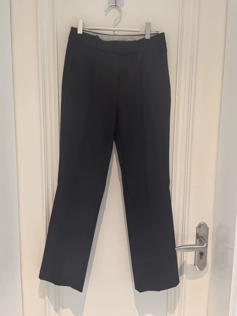 Helmut Lang HELMUT LANG size00 Black wool suit trousers Size 27" / US 4 / IT 40 - 1 Thumbnail