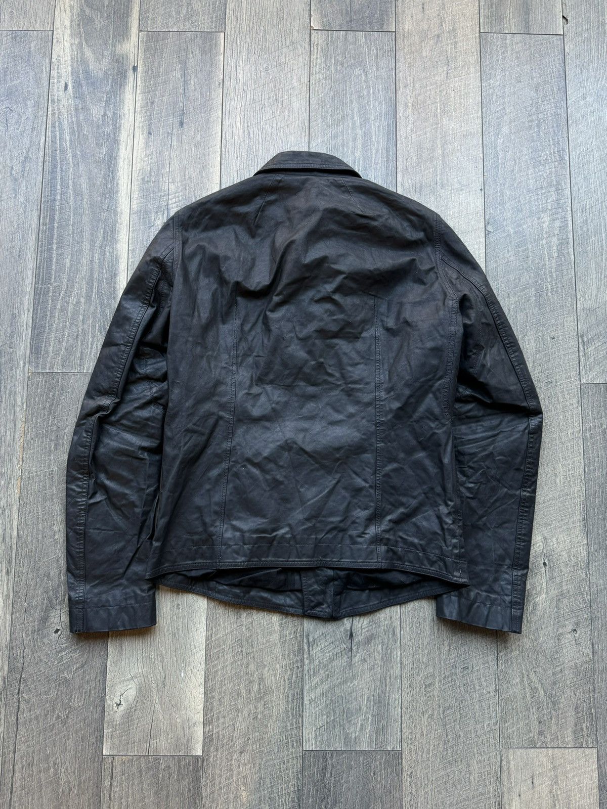 Rick Owens Drkshdw Rick Owens SS16 “Cyclops” zipper stooges leather jacket - 42 Size US M / EU 48-50 / 2 - 8 Thumbnail