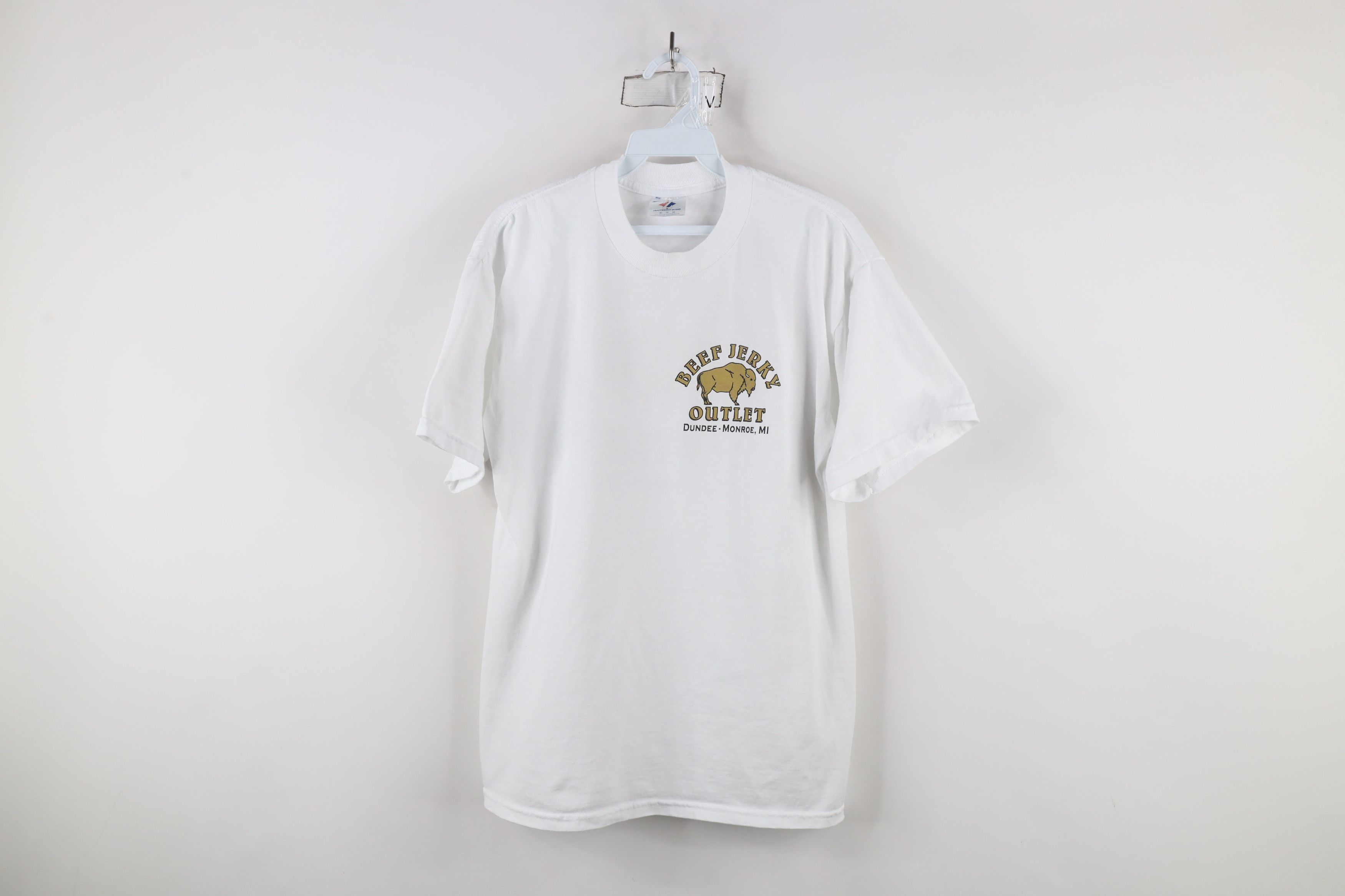 Vintage Vintage Beef Jerky Outlet Michigan Short Sleeve T-Shirt Size US M / EU 48-50 / 2 - 1 Thumbnail