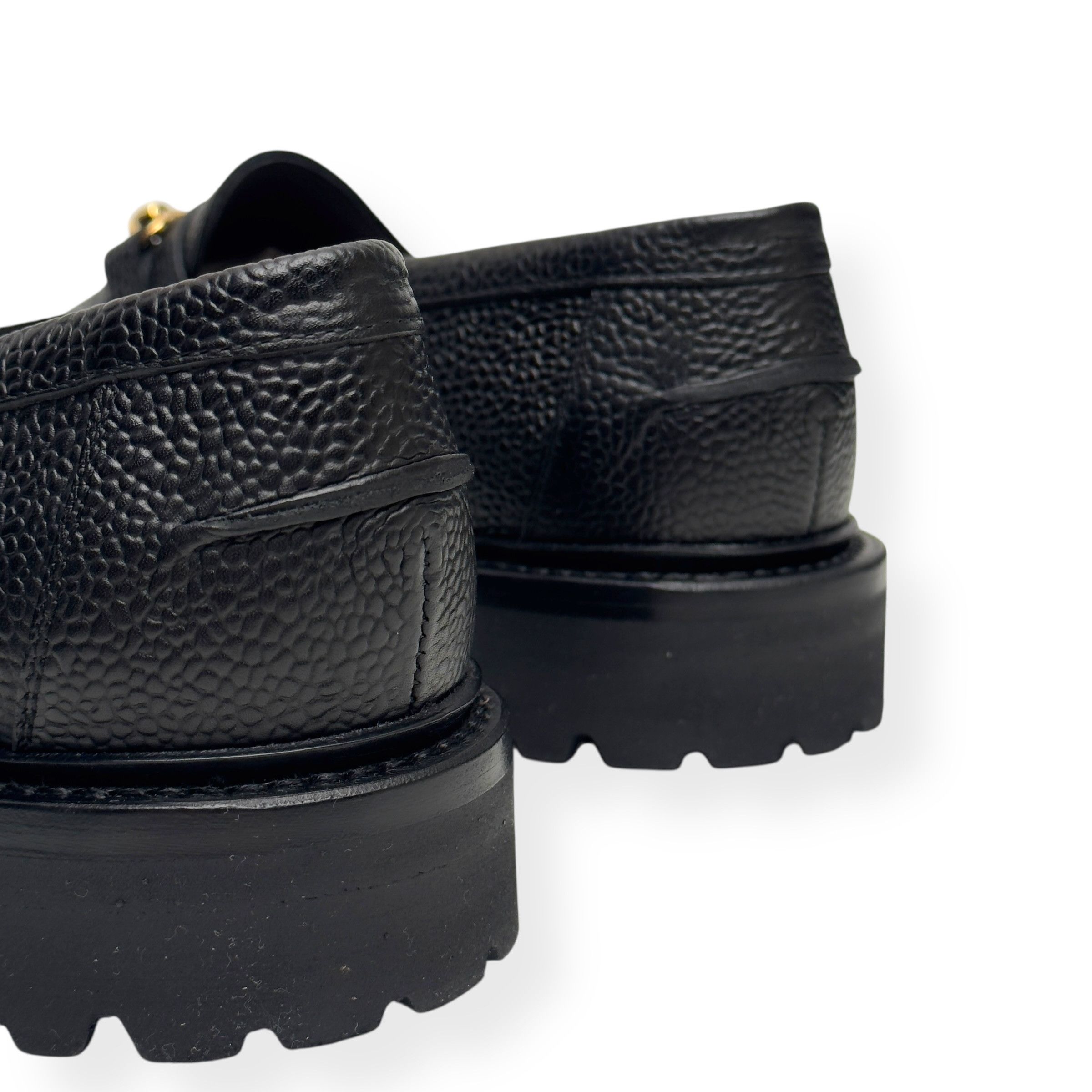 Blackstock & Weber BLACKSTOCK & WEBER THE MASON HORSE BIT LOAFER ONYX US6 / UK5 Size US 6 / EU 39 - 10 Thumbnail