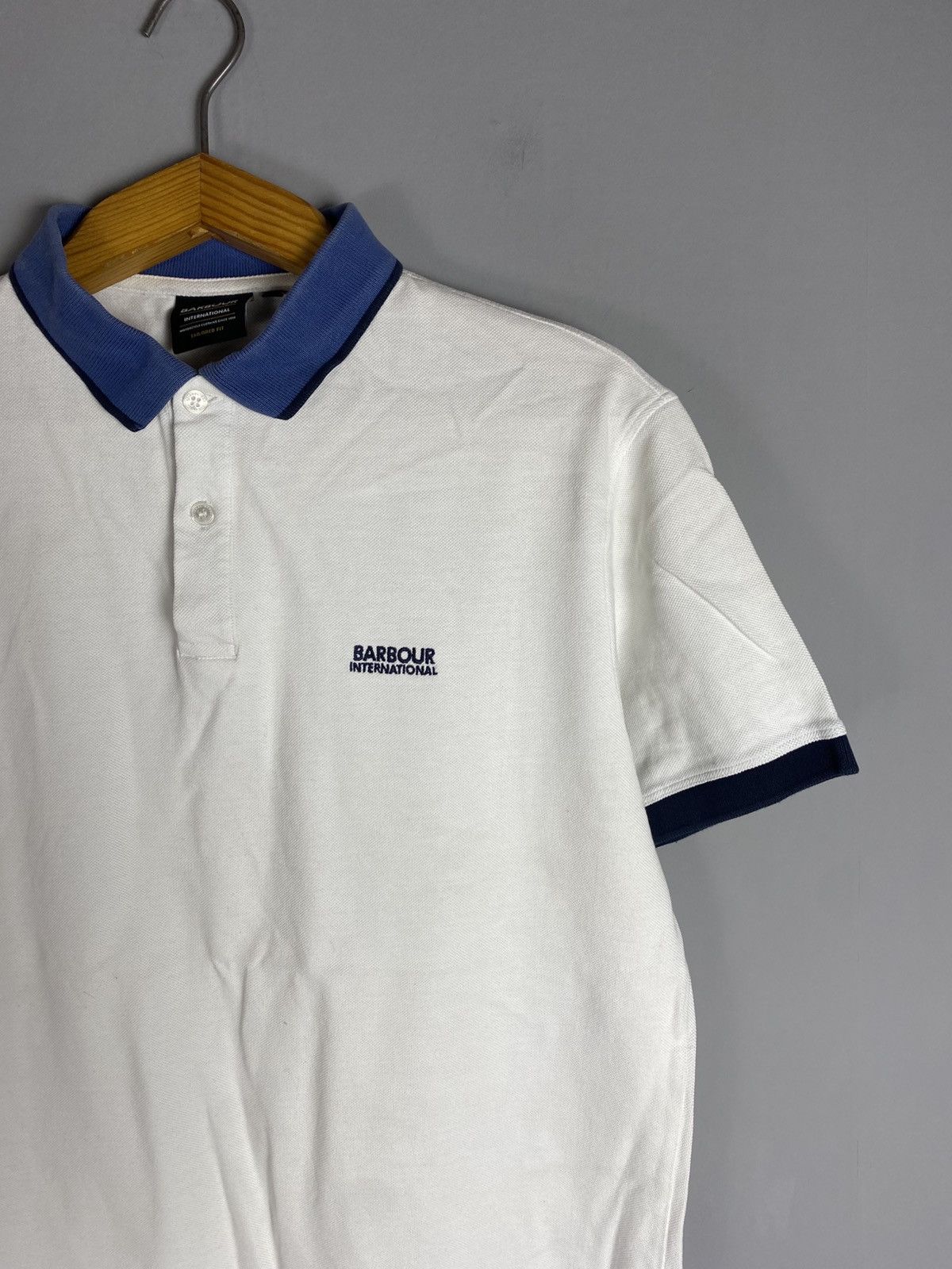 Barbour Vintage Barbour international polo tee T-shirt Size US L / EU 52-54 / 3 - 2 Thumbnail