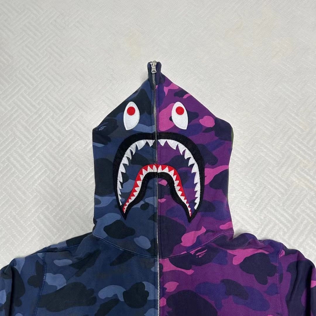 Bape BAPE LIMITED FULL ZOP HOODIE Size US XL / EU 56 / 4 - 2 Thumbnail