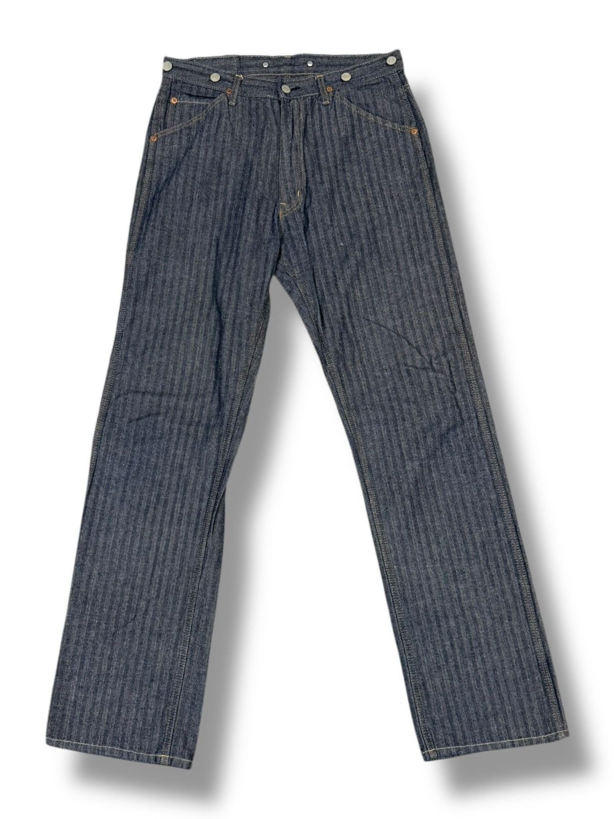 Hysteric Glamour VINTAGE HYSTERIC GLAMOUR CARPENTER BAGGY KINKY JEANS DENIM Size US 32 / EU 48 - 2 Thumbnail