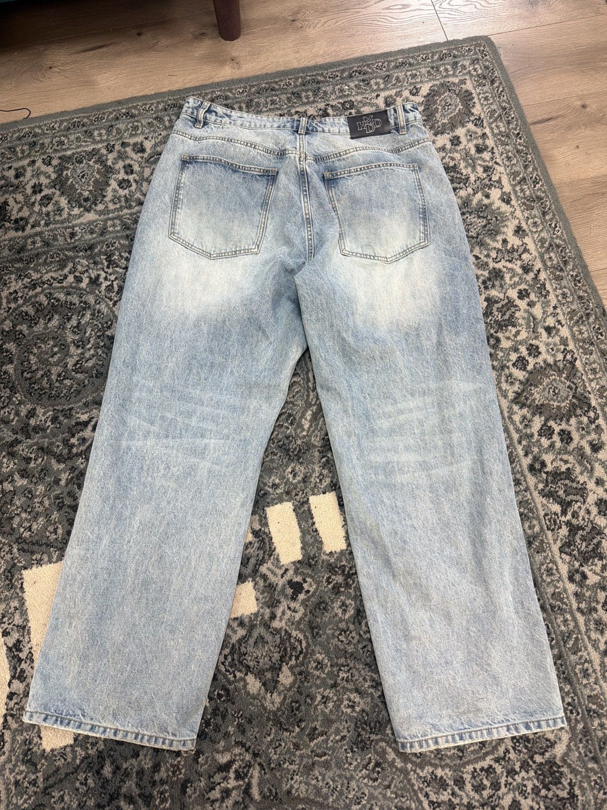HMDD Hmdd og denim jeans blue Size US 34 / EU 50 - 2 Thumbnail