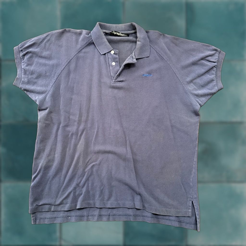Patagonia VTG Patagonia Mens Polo Shirt 1980s Navy Basic Short Sleeve T Shirt 80s Size US M / EU 48-50 / 2 - 1 Thumbnail