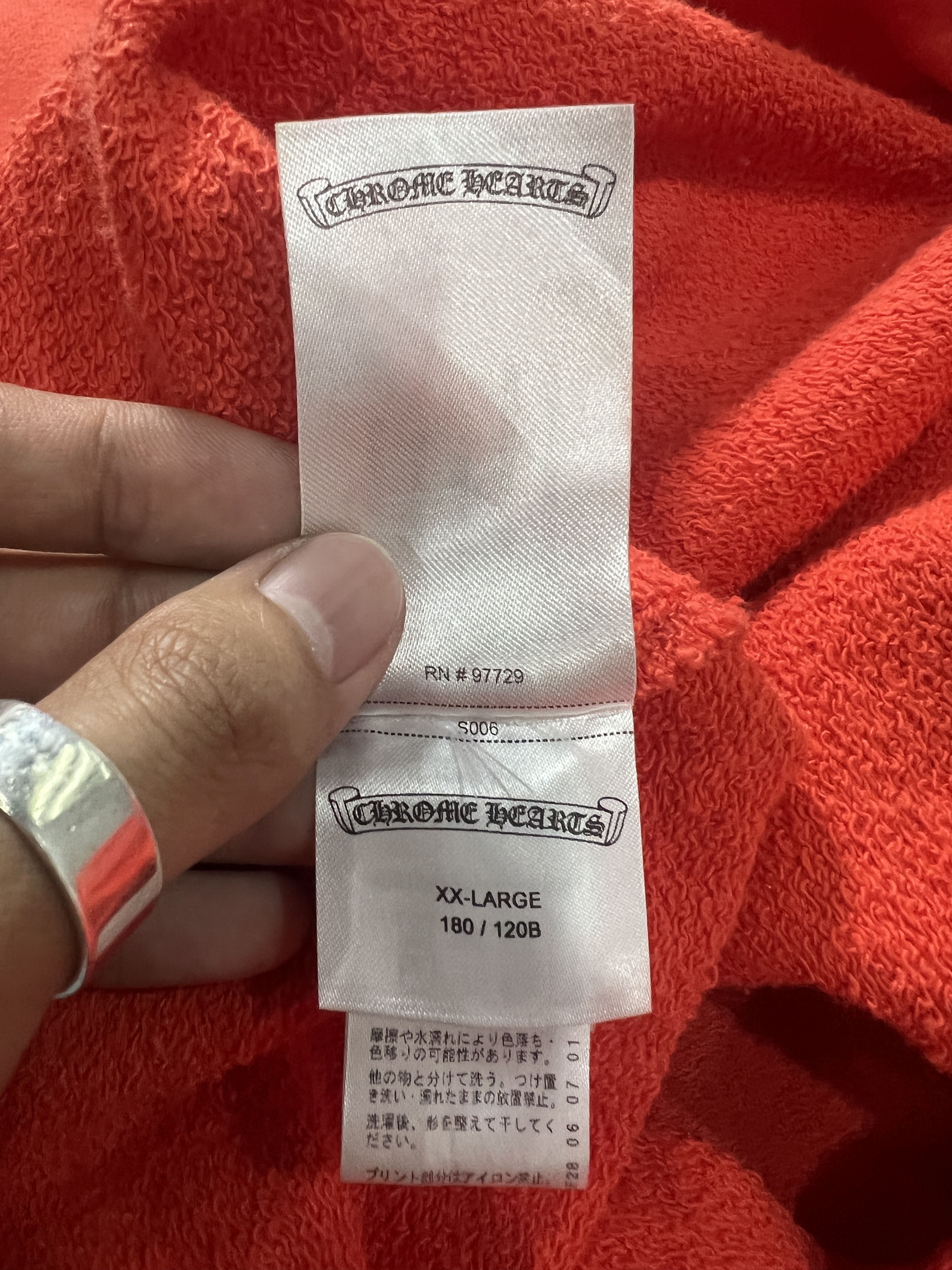 Chrome Hearts Chrome Hearts x Matty Boy Sadistic Lipstick Red Hoodie Size US XXL / EU 58 / 5 - 13 Thumbnail
