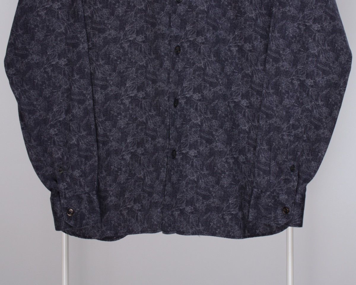 Designer × Ted Baker TED BAKER Marais Floral Geo Printed Long Sleeve Button Shirt Size US M / EU 48-50 / 2 - 4 Thumbnail