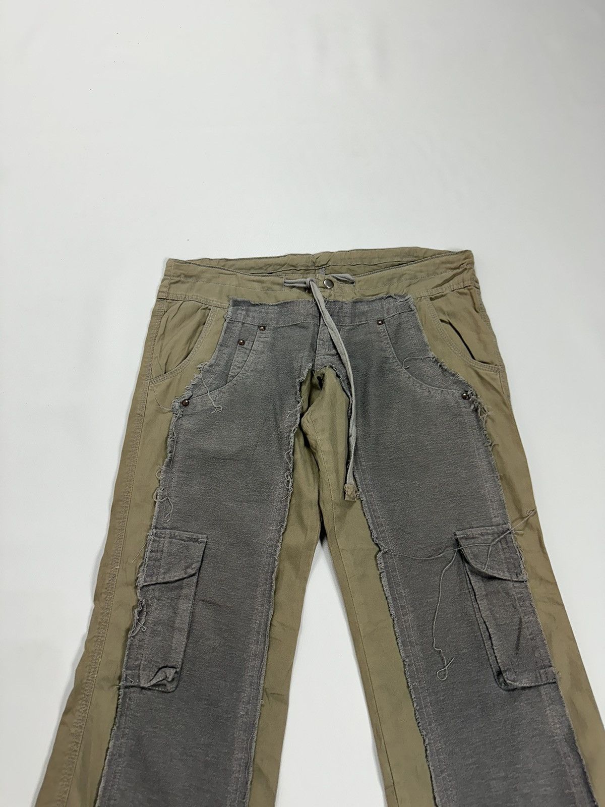 Japanese Brand Toughjeansmith Nice hybrid Pants low rise drawstring waist Size US 29 - 3 Thumbnail