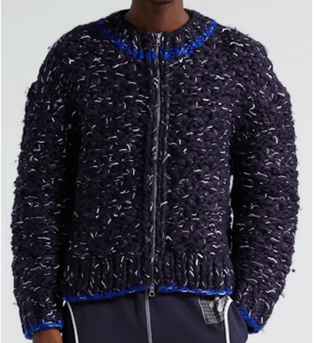 Eckhaus Latta Eckhaus Latta Knitted Bomber Size US XS / EU 42 / 0 - 1 Thumbnail