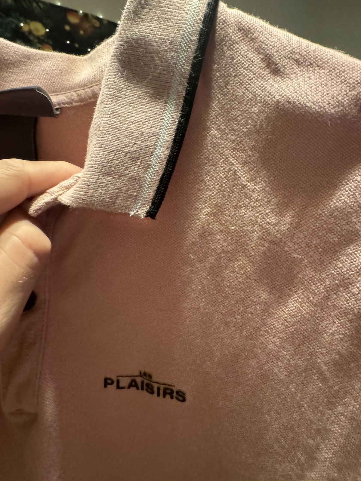 H&M PINK POLO Size US M / EU 48-50 / 2 - 1 Thumbnail