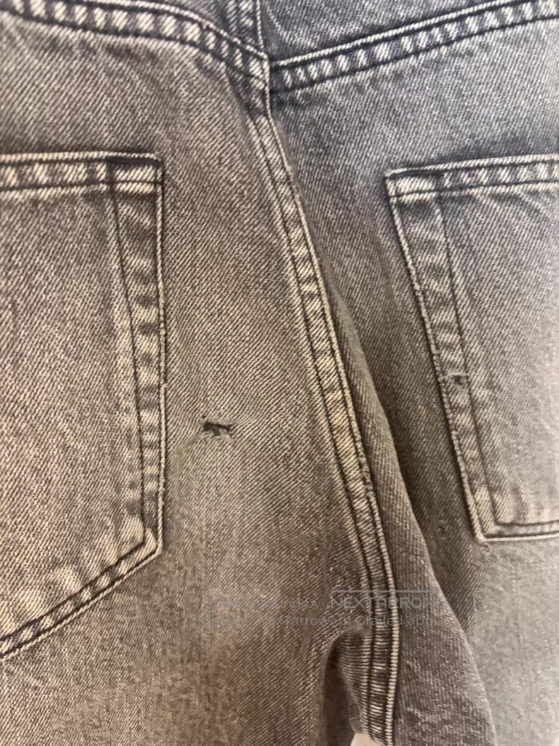 Saint Laurent Paris Saint Laurent Paris Gray Denim Jeans i Size US 30 / EU 46 - 3 Thumbnail
