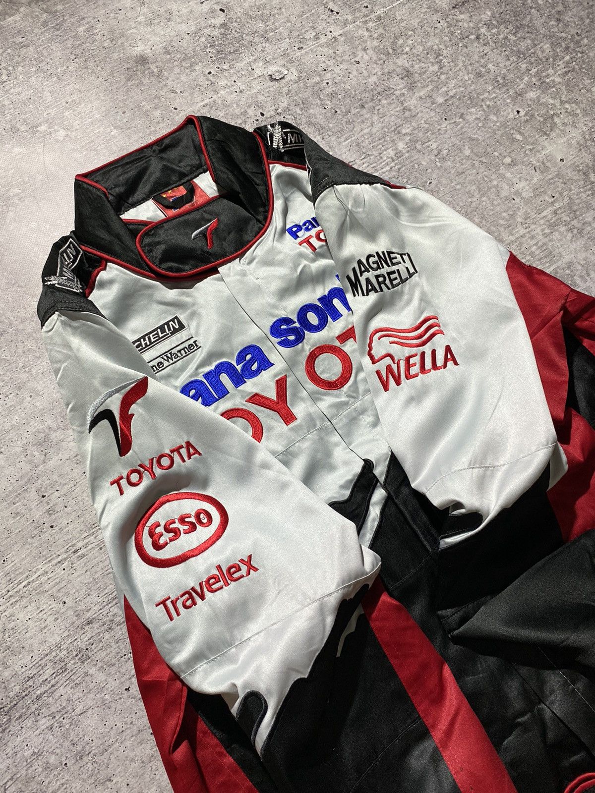Vintage Toyota Panasonic Formula Uno Racing Jacket Size US S / EU 44-46 / 1 - 10 Thumbnail