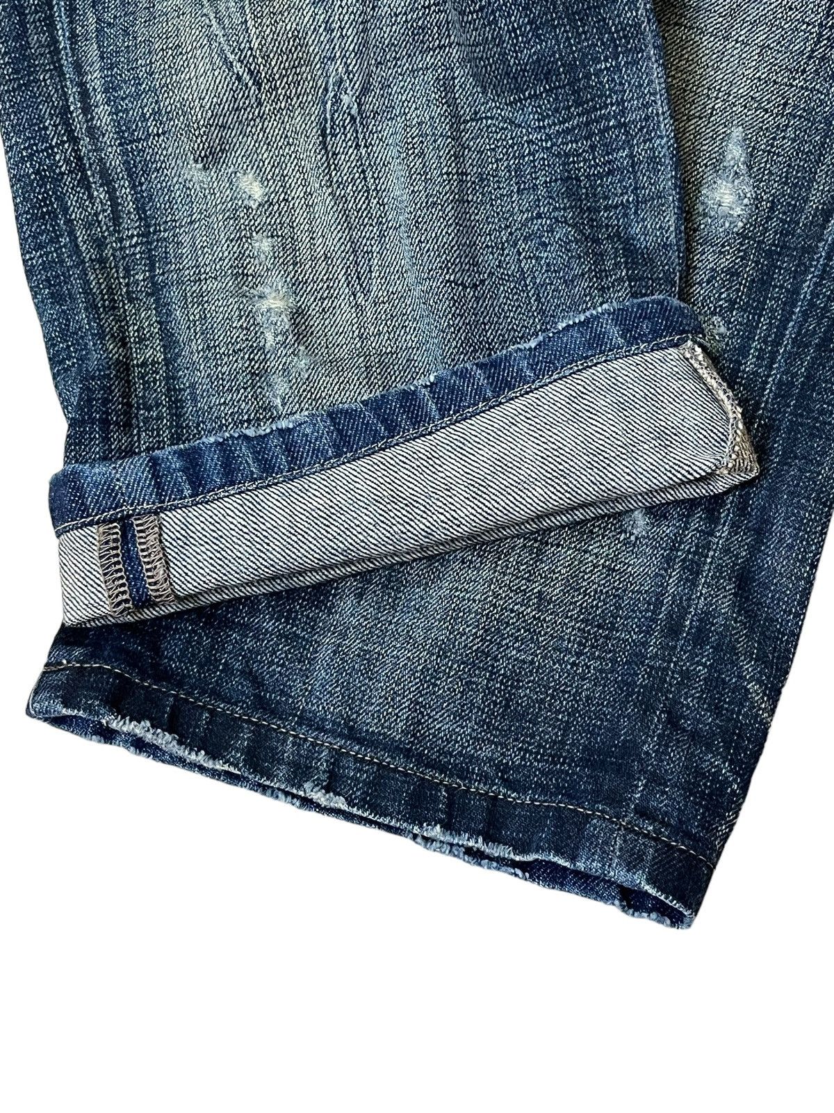 Marithe + Francois Girbaud SICK🔥MARITHE FRANCOIS GIRBAUD LOW RISE SHORT DENIM PANT Size US 32 / EU 48 - 13 Thumbnail