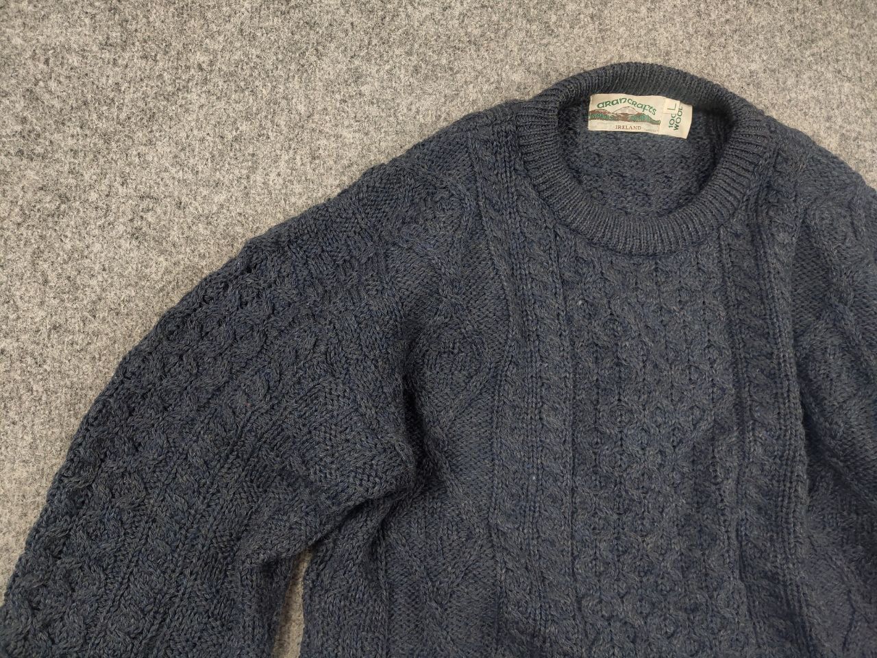 Aran Crafts Vintage Aran Crafts Sweater Wool Knit Fisherman Crewneck Size US L / EU 52-54 / 3 - 10 Thumbnail