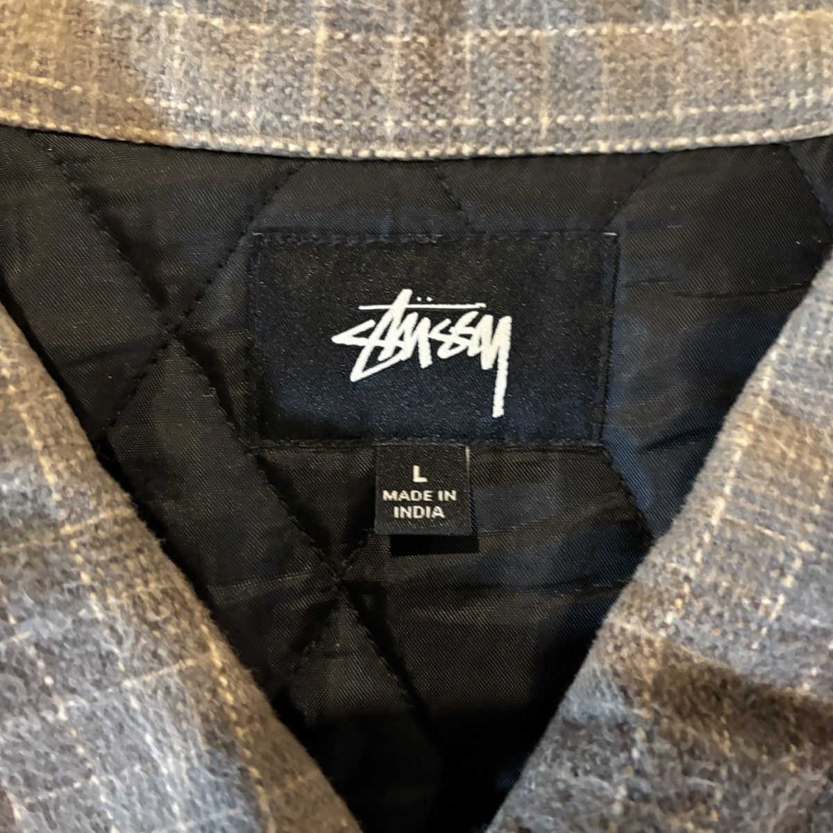 Stussy Stussy Plaid Workwear Jacket Size US L / EU 52-54 / 3 - 2 Thumbnail