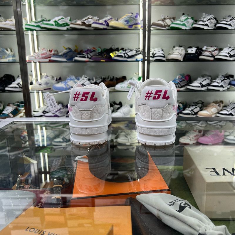 Louis Vuitton Takashi Murakami x Louis Vuitton Trainer Sneakers - Size US 5.5 / EU 38 - 3 Thumbnail