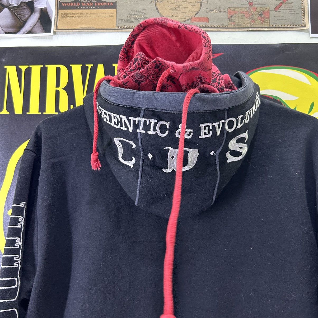 Vintage Vintage C.D.S Judgementarcher Emboidery Double Hoodie Jacket Size US M / EU 48-50 / 2 - 13 Thumbnail