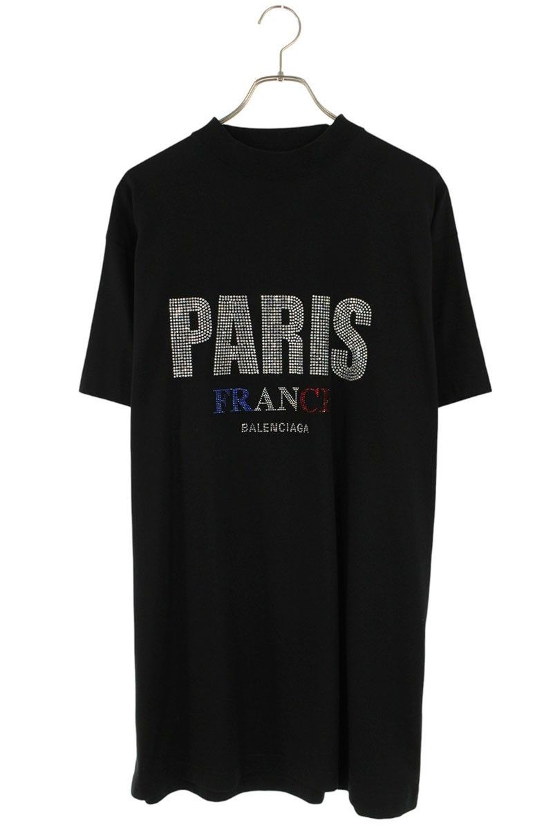Balenciaga Balenciaga Paris Tee Shirt (Black) | Grailed