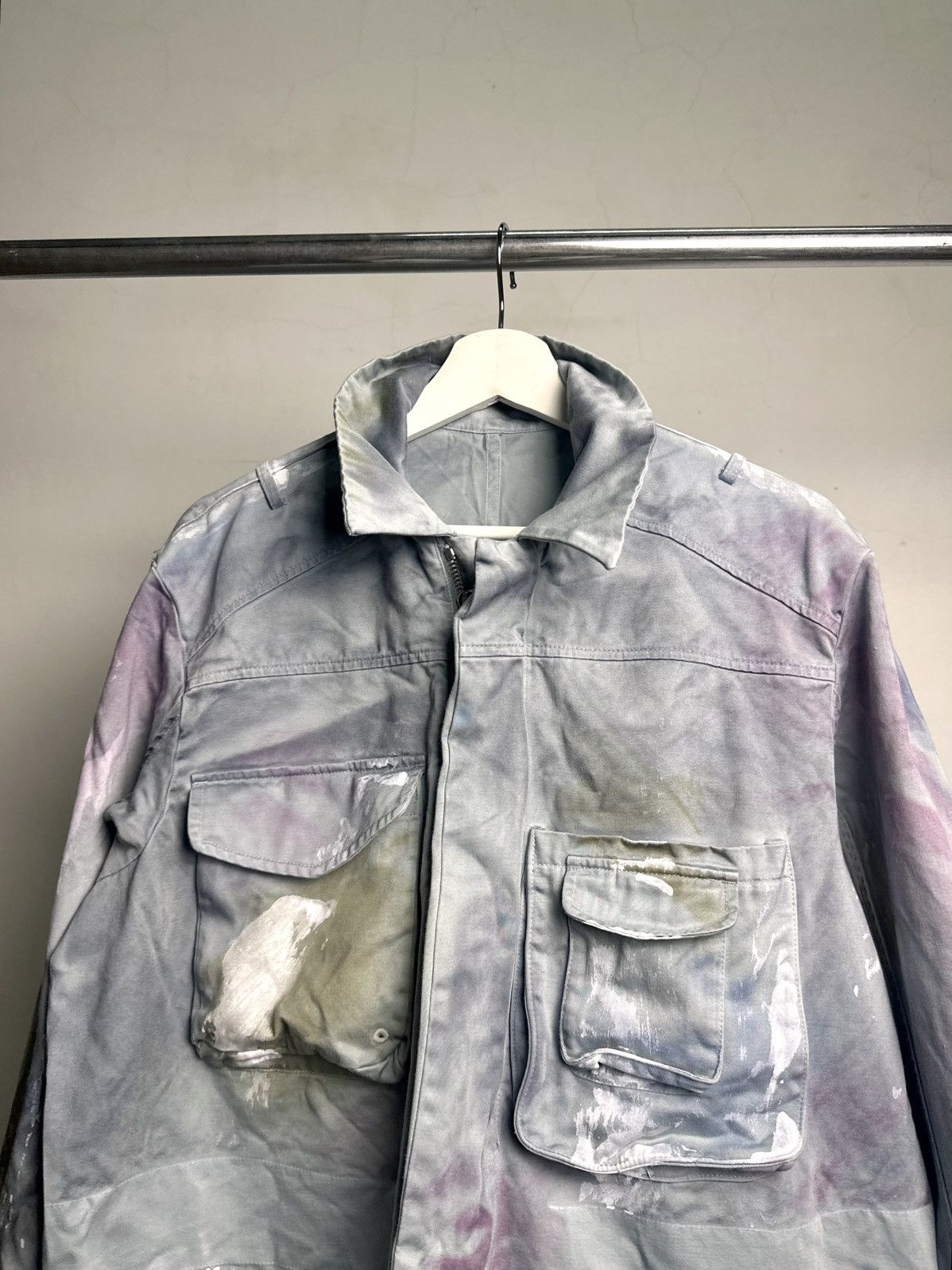 Acne Studios Acne Studios Paint Splatter Utility Jacket Size US M / EU 48-50 / 2 - 15 Thumbnail