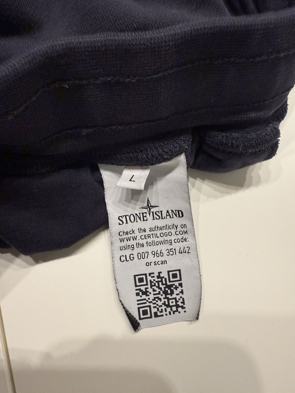 Stone Island Stone Island Navy Blue Sweatpants Size US 32 / EU 48 - 6 Thumbnail