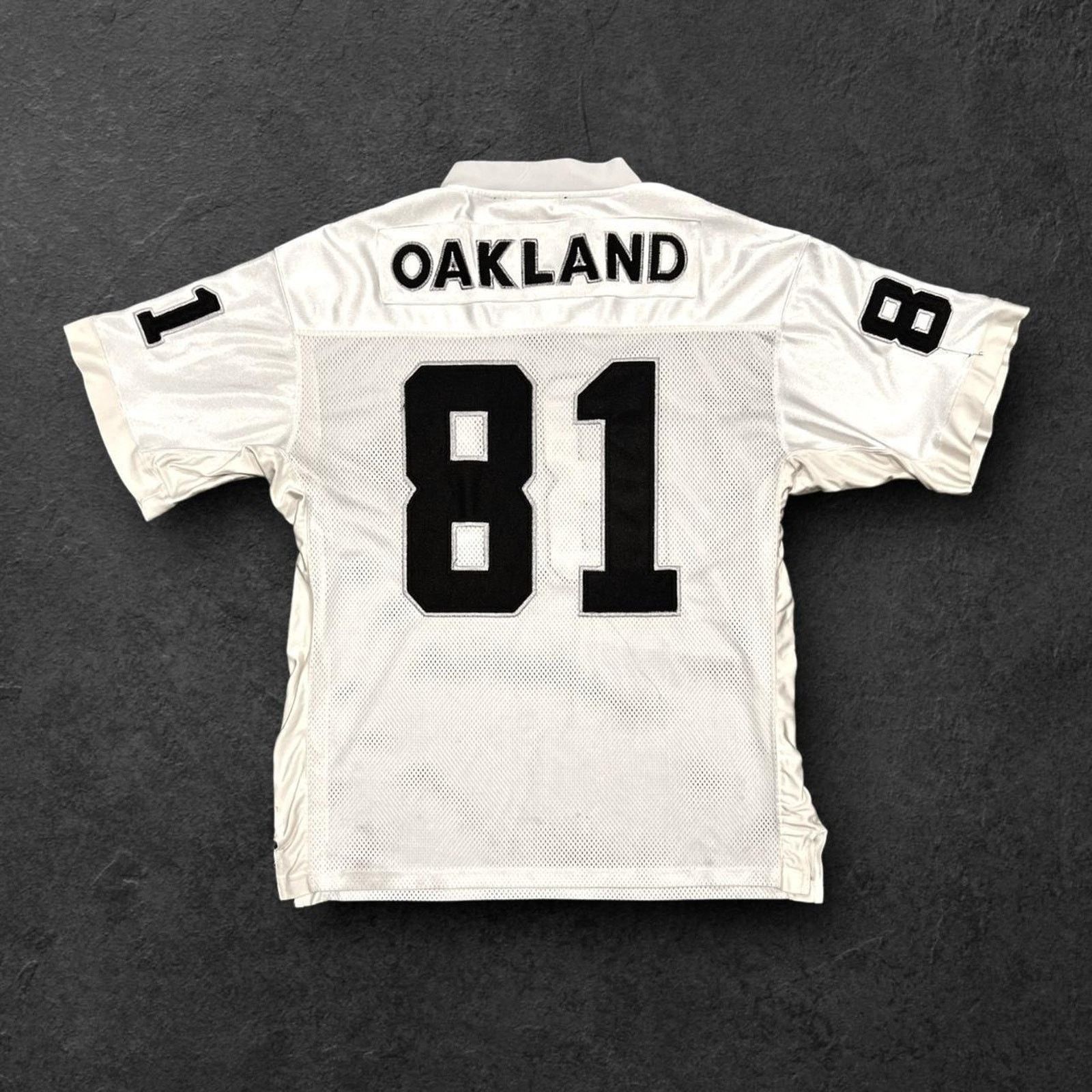 NFL Las Vegas Raiders Tim Brown Oakland White Legacy Jersey Size US XL / EU 56 / 4 - 3 Thumbnail