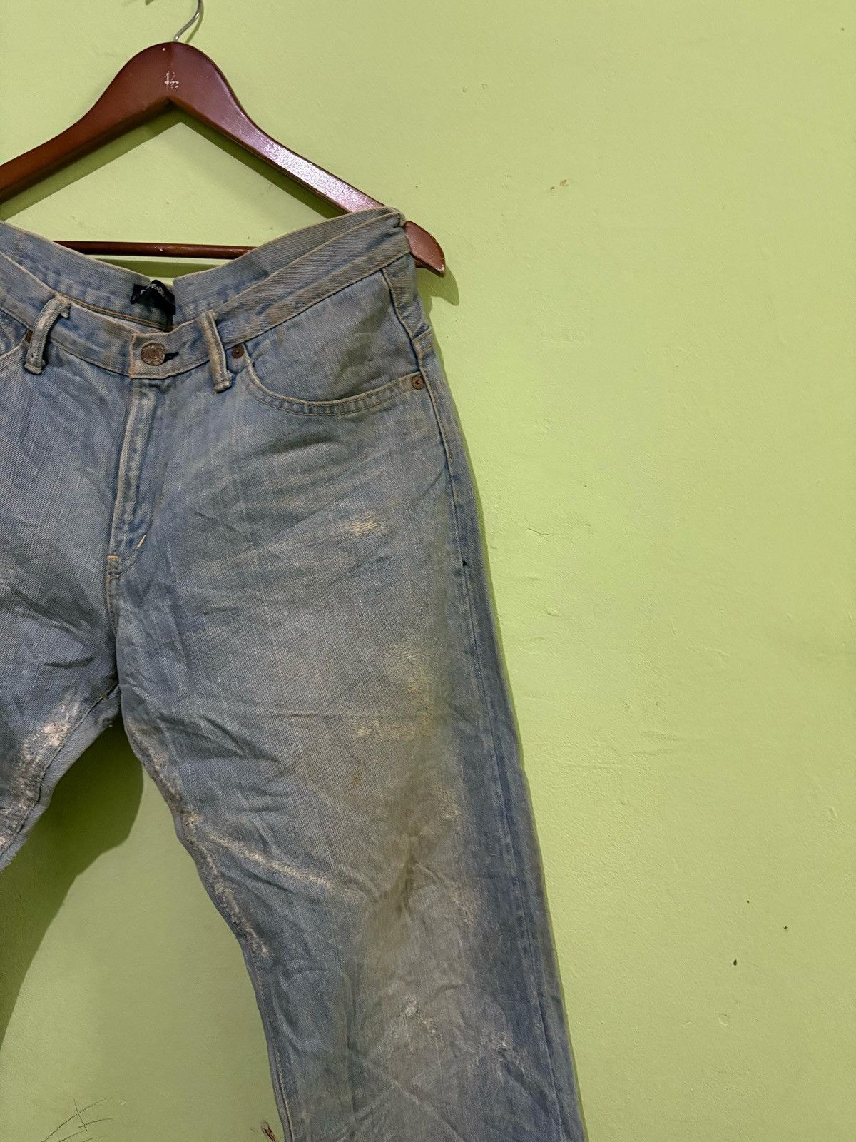 Other Dope Drakkar Distressed Denim pant Size US 33 - 4 Thumbnail