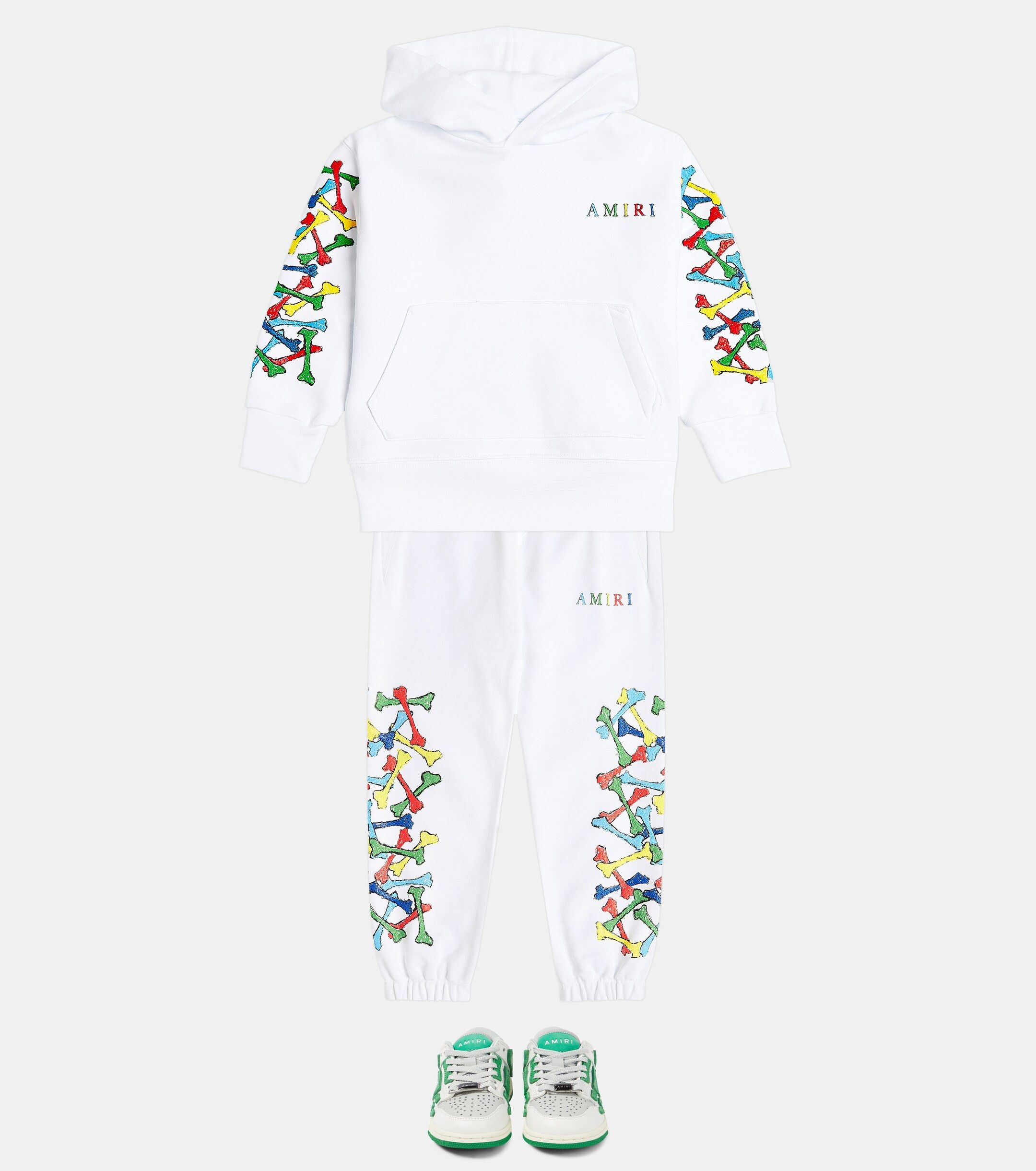 Amiri oc11z0225 KIDS Graphic Logo Sweatpant & Jogger in Multicolor Size US 26 / EU 42 - 2 Thumbnail