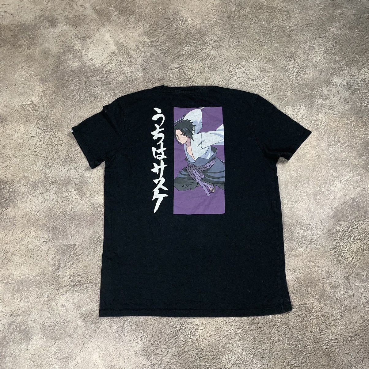 Vintage Vintage Y2K Anime Graphic Tee Streetwear Skate Black Slim M Size US M / EU 48-50 / 2 - 4 Thumbnail