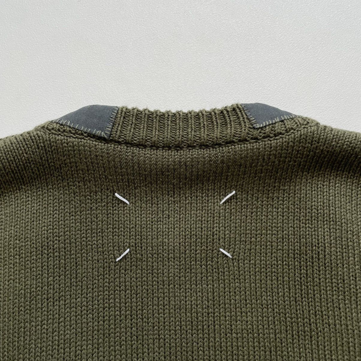 Maison Margiela S/S 13 Military Patch Detail Cardigan Size US M / EU 48-50 / 2 - 16 Thumbnail