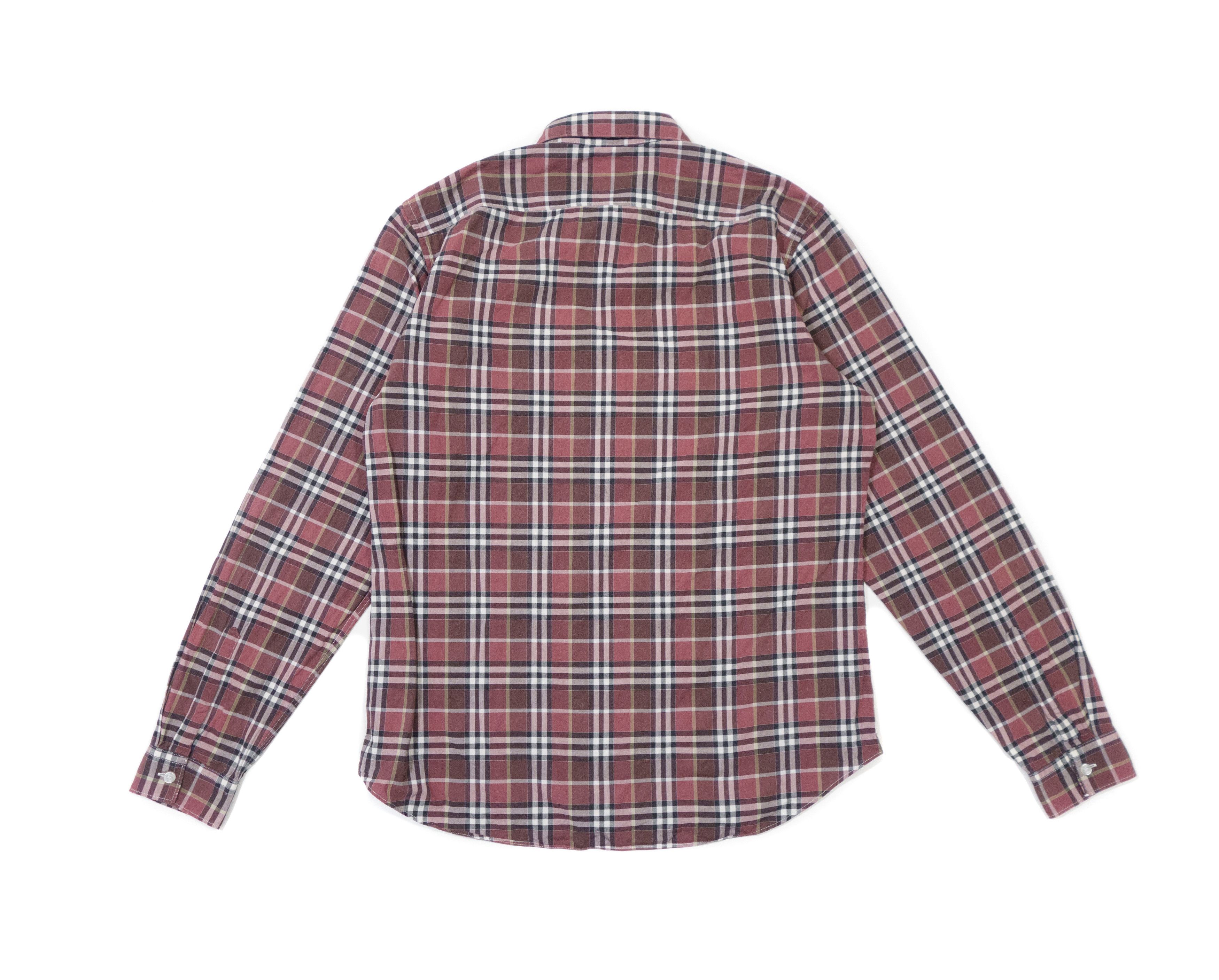Burberry Brit Nova Check Plaid Shirt Size US L / EU 52-54 / 3 - 2 Thumbnail