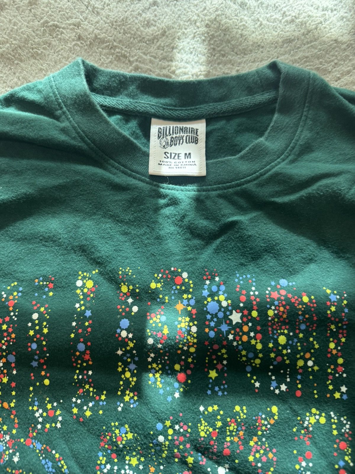 Billionaire Boys Club Billionaire Boys Club Graphic Tee – Green (Medium) Size US M / EU 48-50 / 2 - 2 Thumbnail